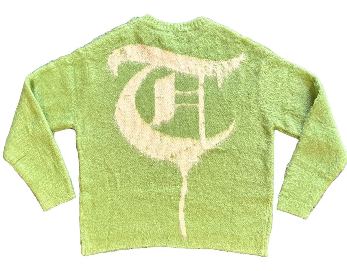 Trnchs "Mohair Blend" Sweater Green