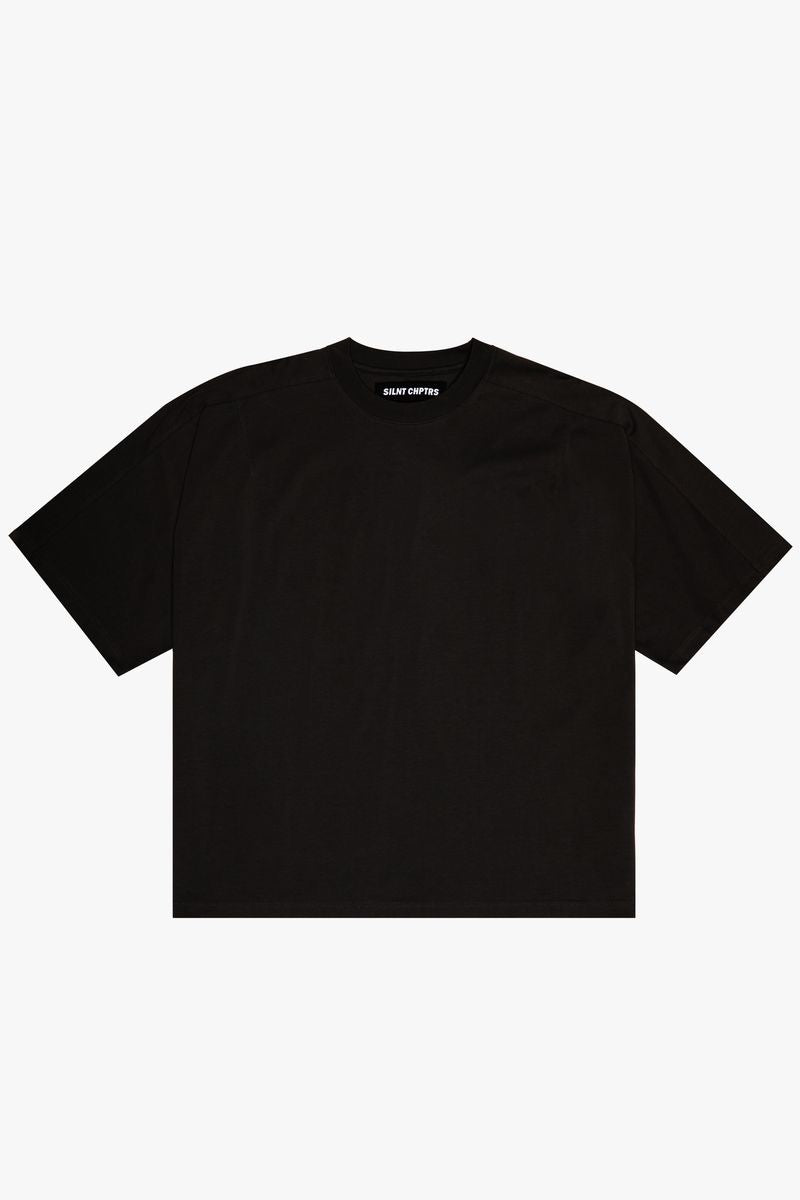 Silnt Chptrs "Point Blank" Oversized Tee Black