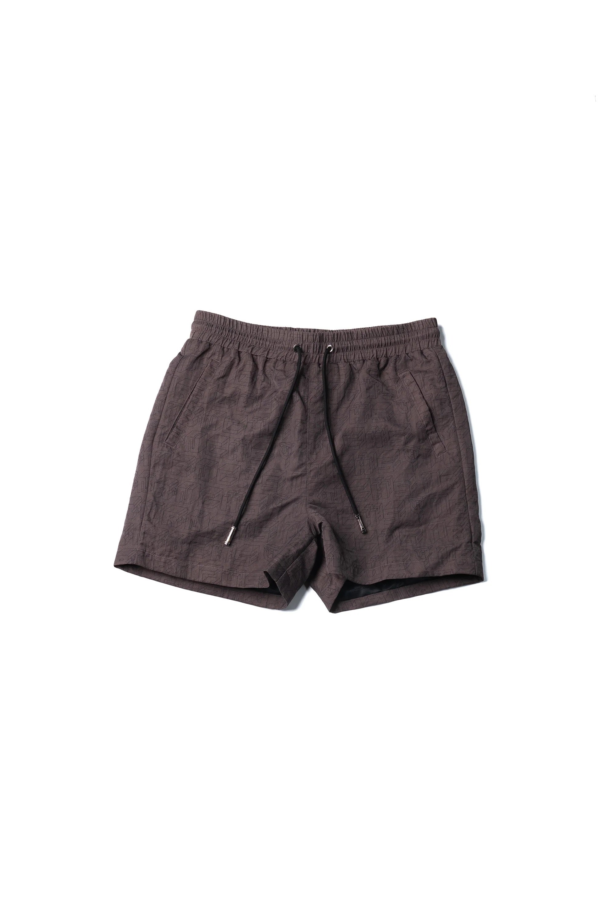 TRNCHS "3D LOGO" SHORTS PLUM