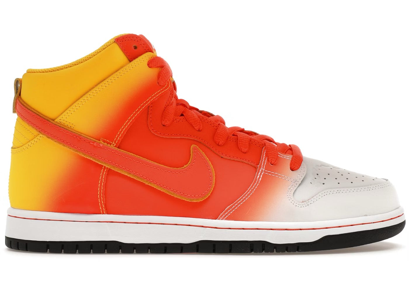 NIKE SB DUNK HIGH PRO AMARILLO/ORANGE-WHITE-BLACK SIZE 11.5