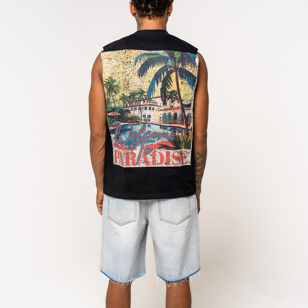 Paradise Lost "Oasis" Muscle Tee Black