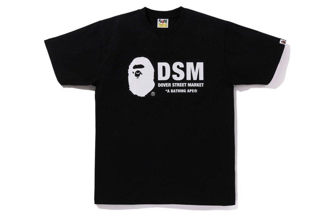 BAPE "DSM" TEE BLACK