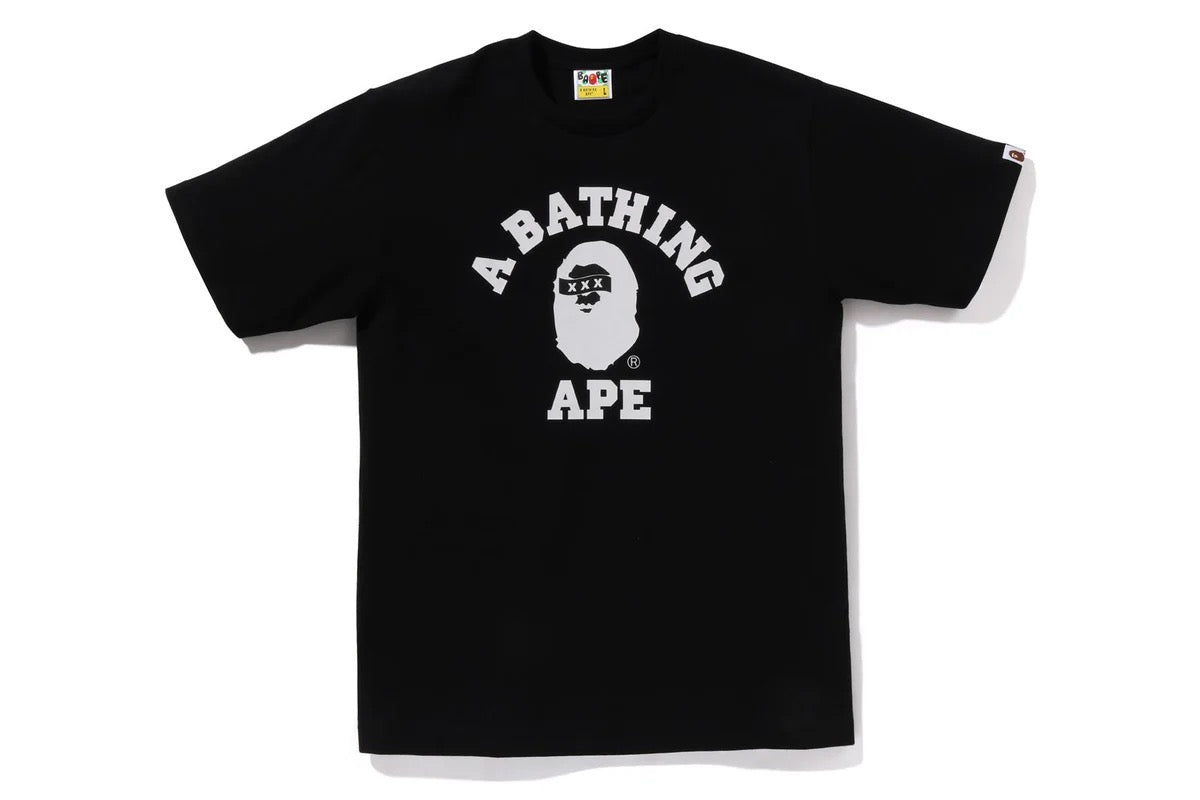 BAPE "XXX" TEE BLACK