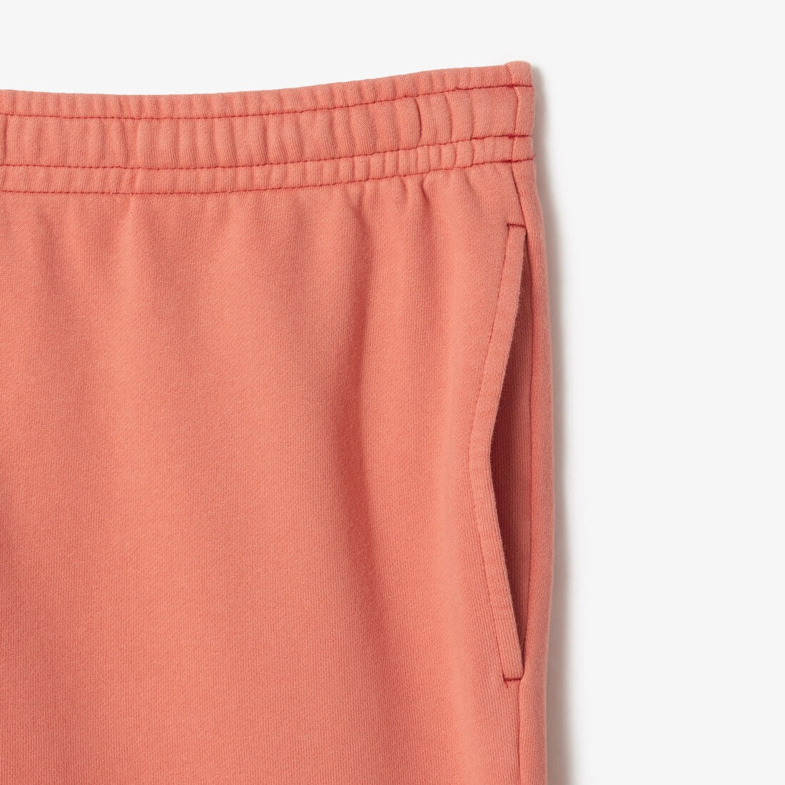 LACOSTE "WASHED EFFECT" SHORTS SIERRA RED