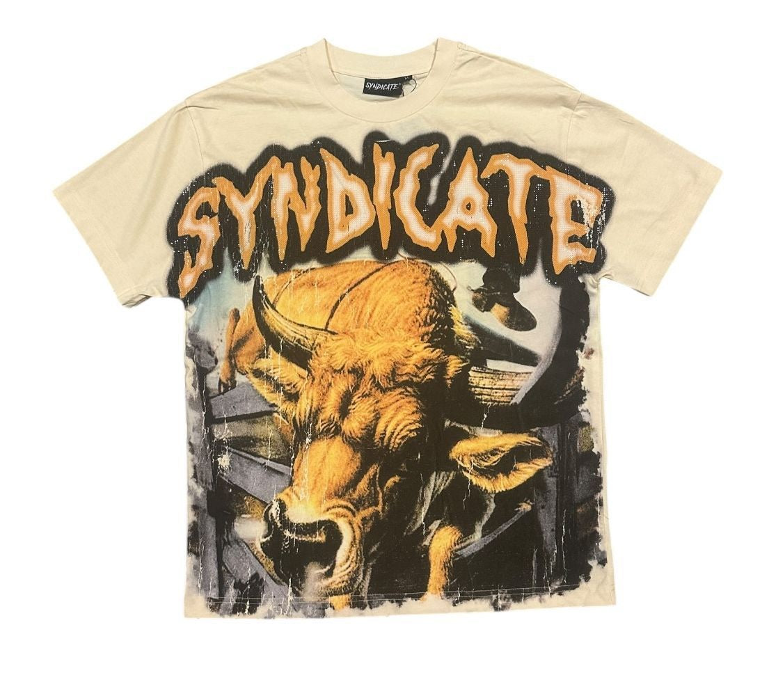 Syndicate "Bull" Tee Cream