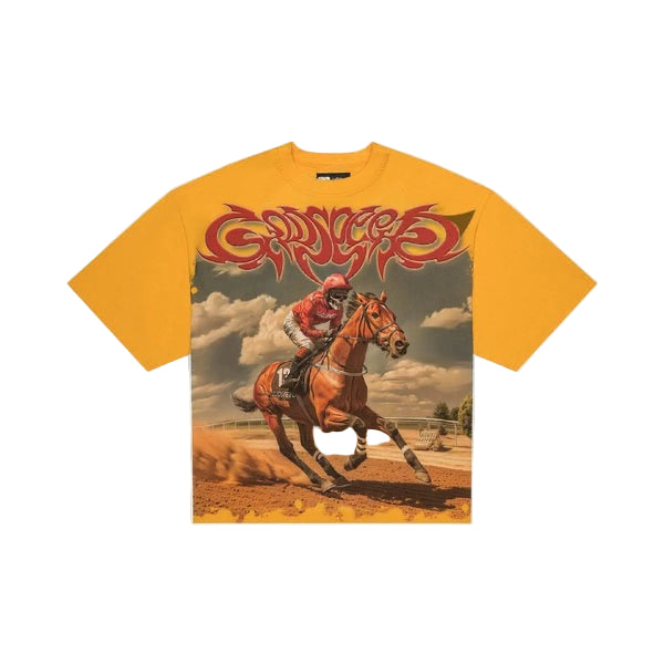 God Speed "Thorough Bred" Tee Yellow