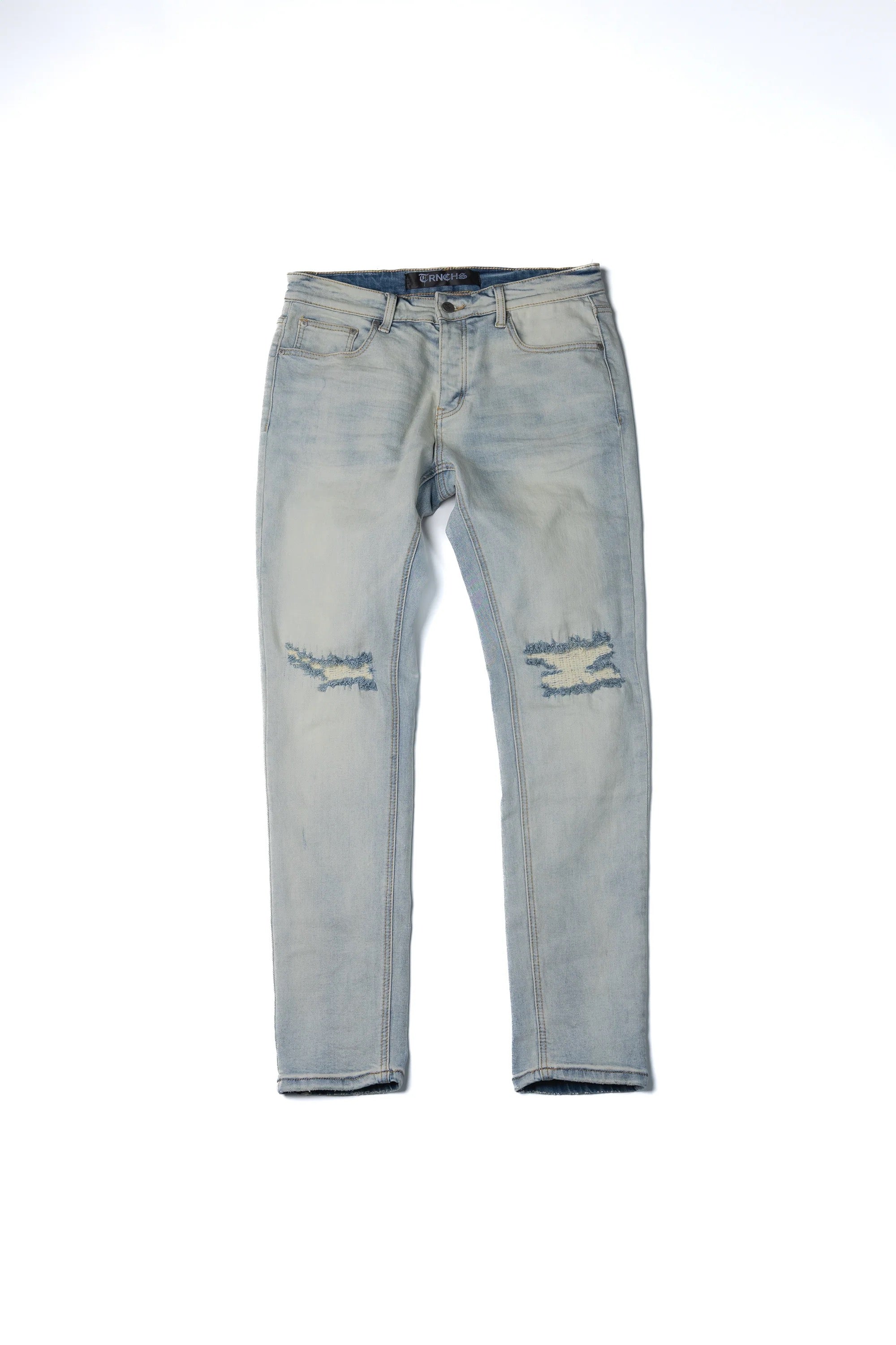 Trnchs "Virtuous" Skinny Light Washed