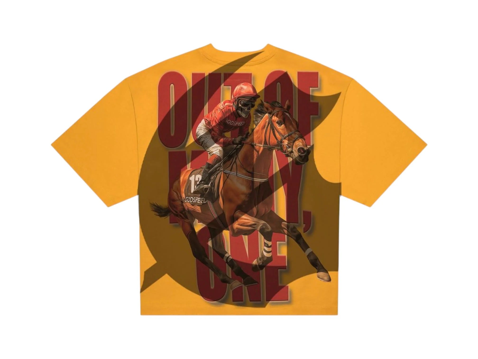 God Speed "Thorough Bred" Tee Yellow
