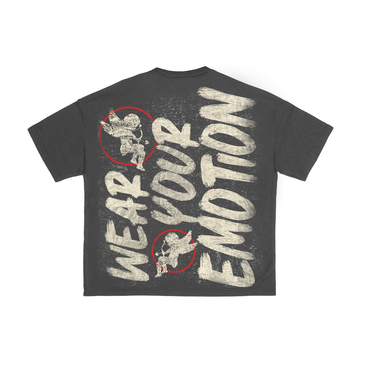 MIXED EMOTION "EMOTION" TEE GREY