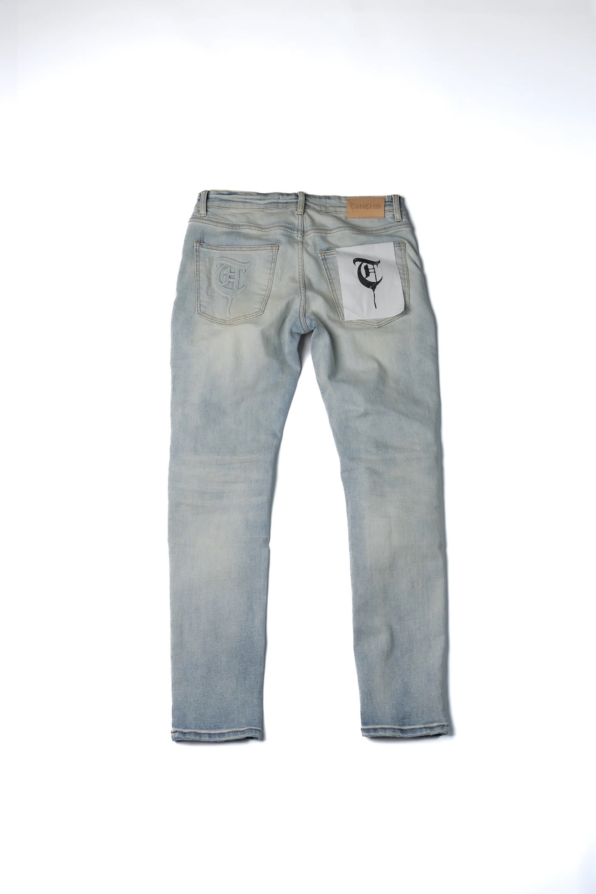 Trnchs "Virtuous" Skinny Light Washed