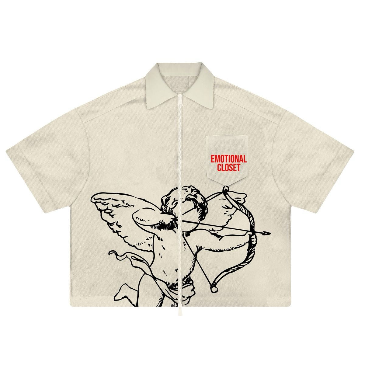 MIXED EMOTION "ANGELS" TEE CREAM