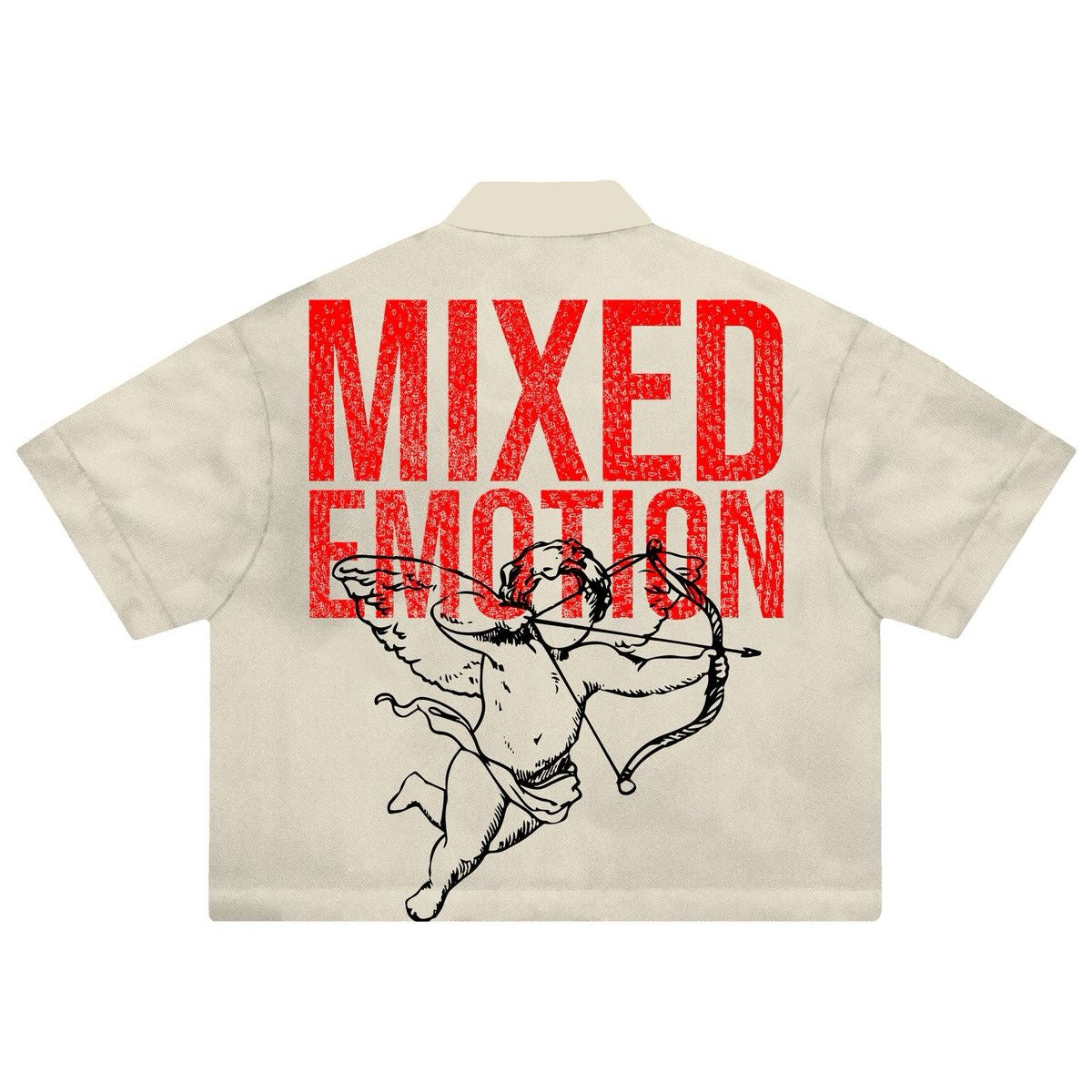 MIXED EMOTION "ANGELS" TEE CREAM