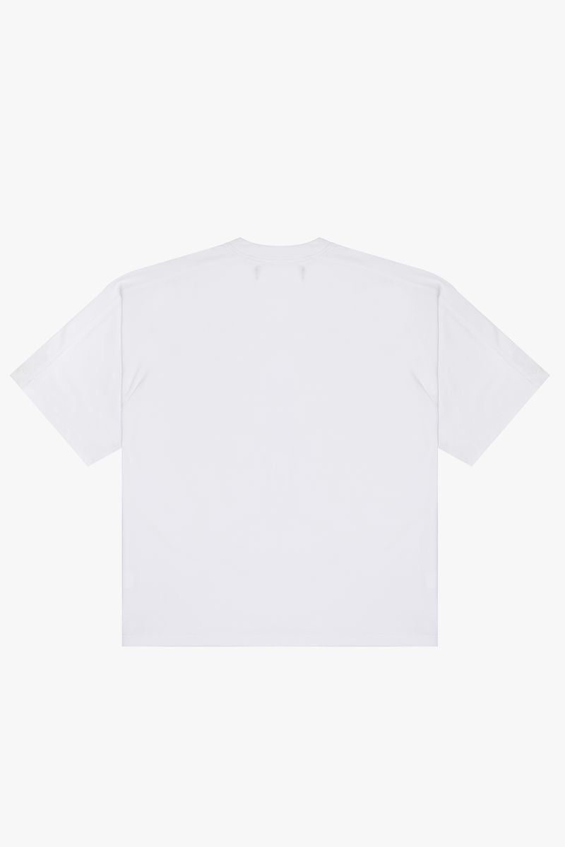 Silnt Chptrs "Point Blank" Oversized Tee White