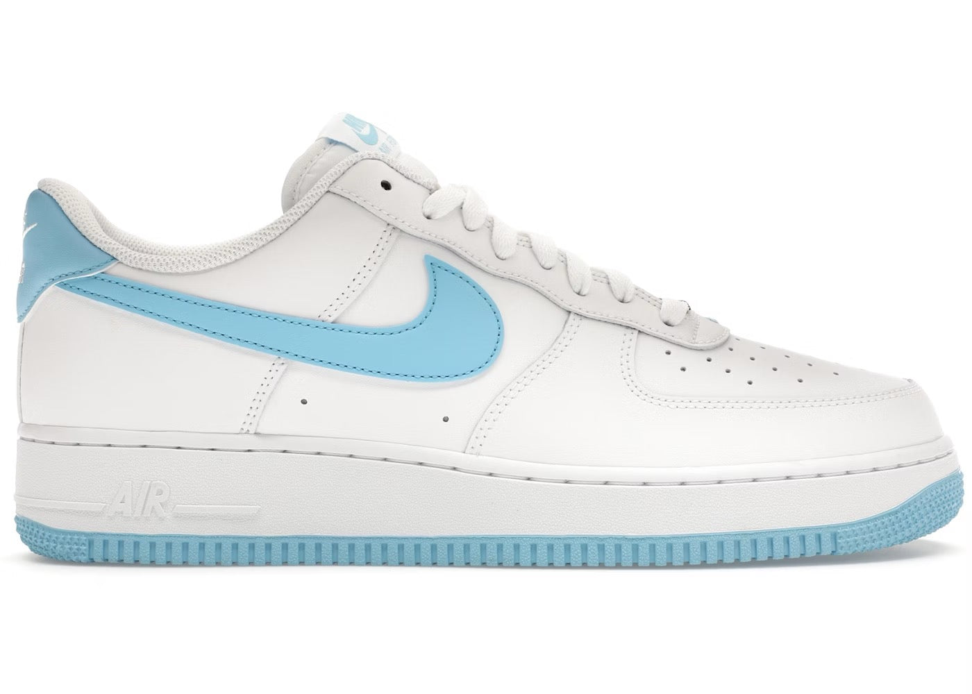 AIR FORCE 1 '07 WHITE/AQUARIUS BLUE-WHITE SIZE 10