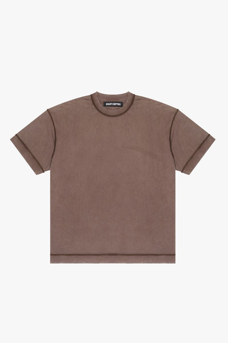 Silnt Chptrs "Necessities" Tee Vintage Brown