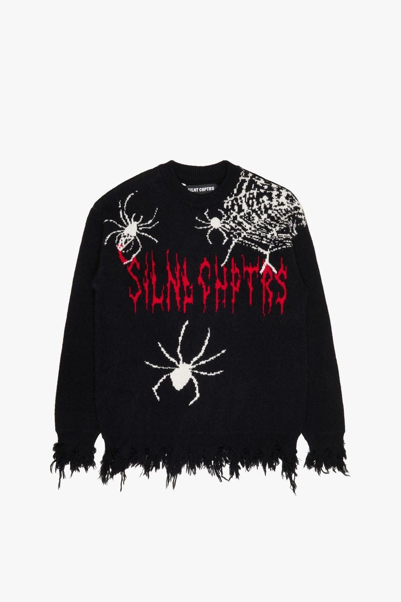 Silnt Chptrs "Widows" Sweater Black