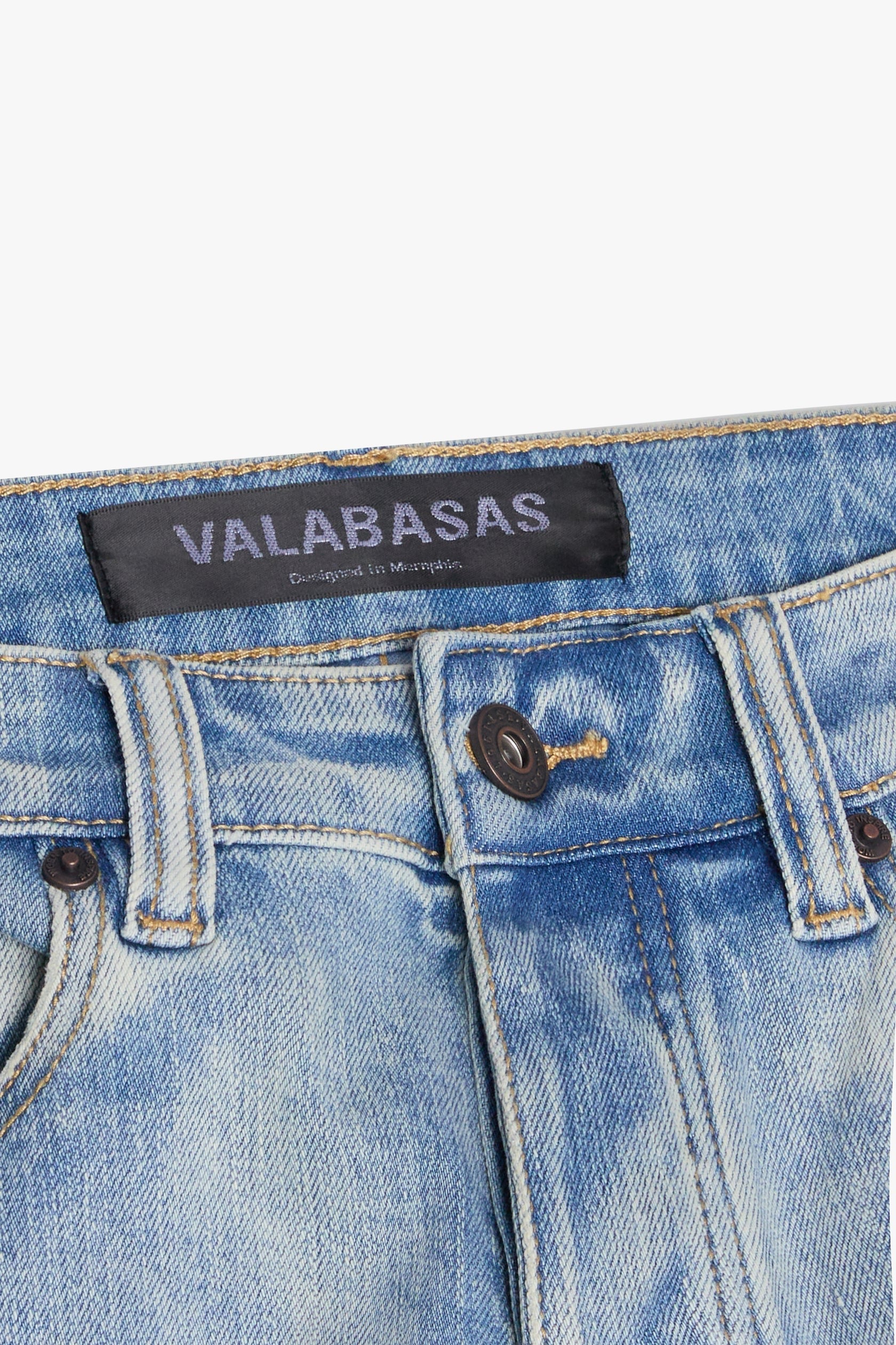 VALABASAS "MR.FLEX" SKINNY JEANS LIGHT WASH