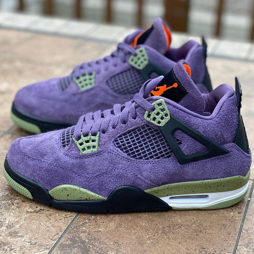 Wmns Air Jordan 4 Retro Canyon Purple