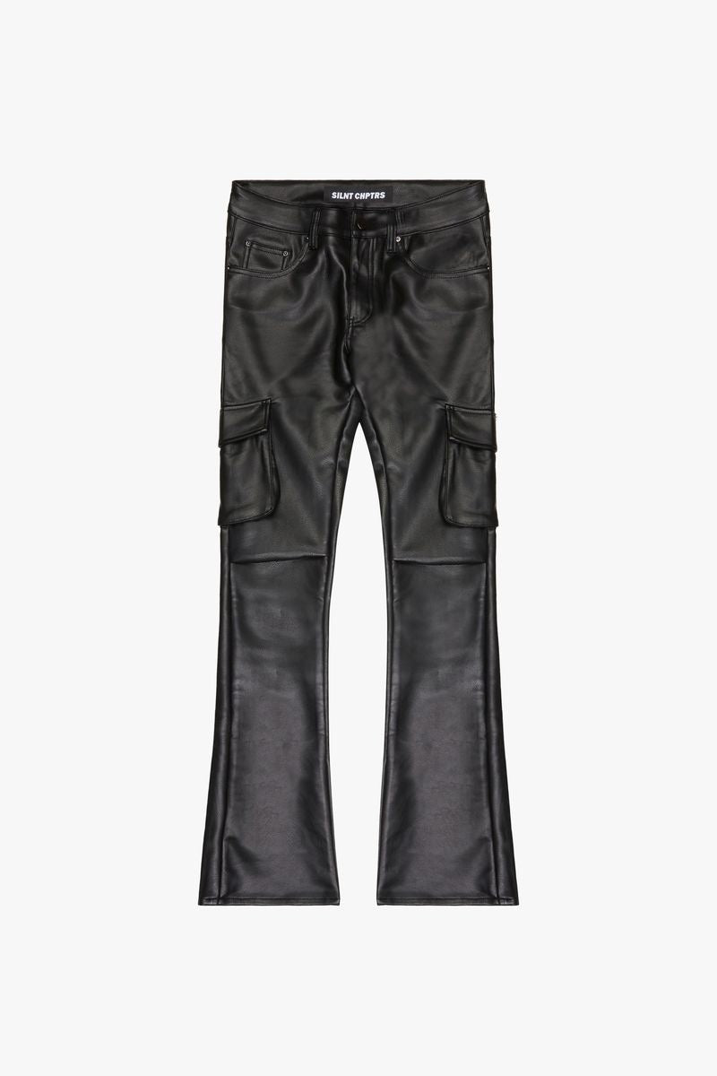 Silnt Chptrs "Night Rider" Leather Jeans