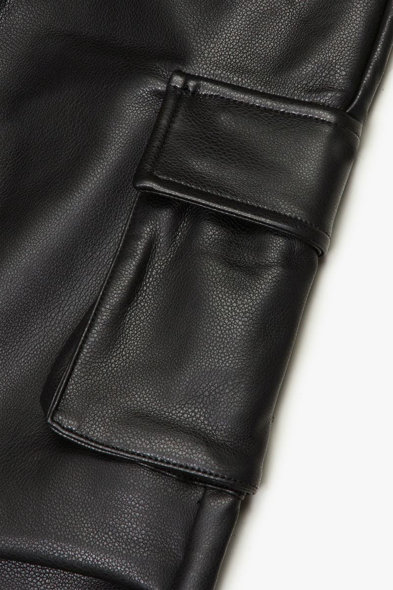 Silnt Chptrs "Night Rider" Leather Jeans