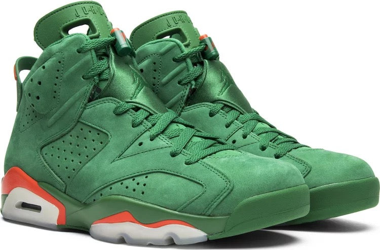 AIR JORDAN 6 RETRO NRG G8RD PINE GREEN/PINE GREEN SIZE 9.5