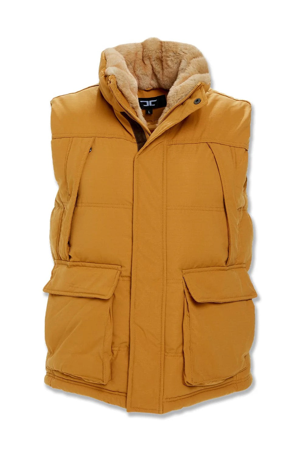 JORDAN CRAIG "YUKON FUR" VEST WHEAT