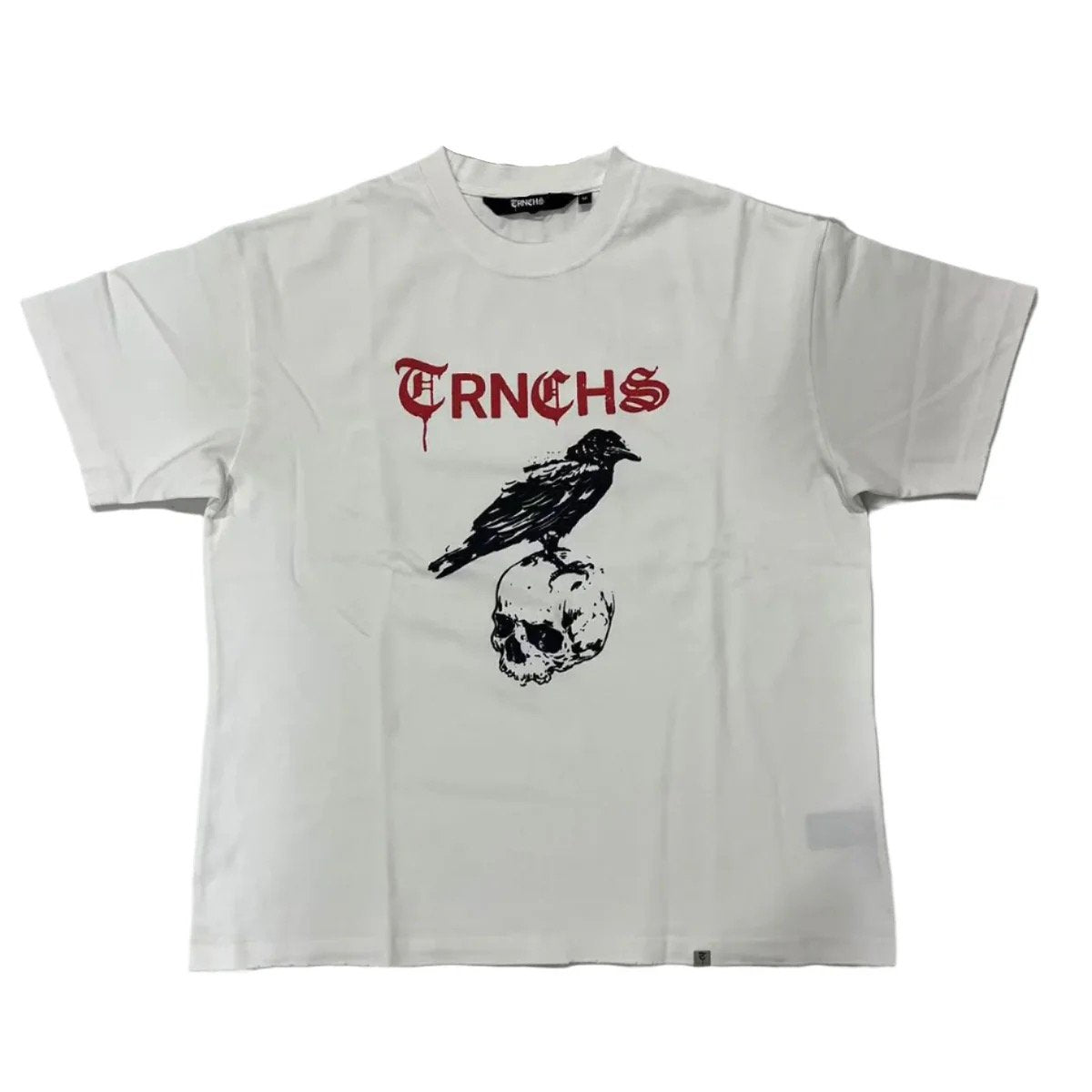 Trnchs "Black Raven" Tee White