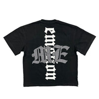 Mixed Emotion "Astronaut Rhinestone" Tee Black