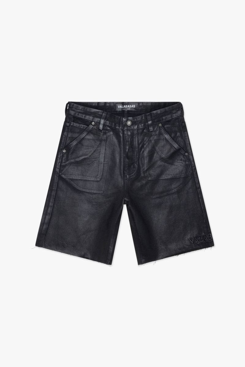 Valabasas "Mr.Shorts" Shorts Black Wash Waxed