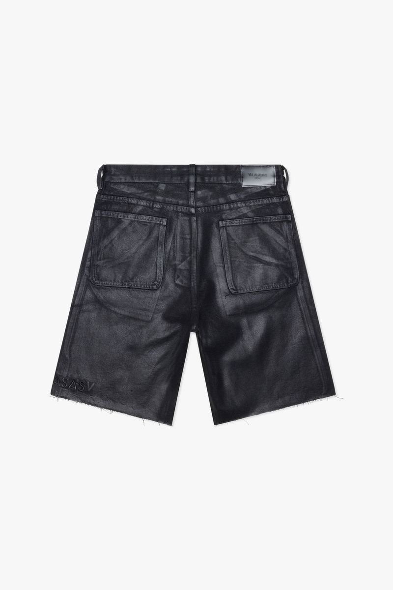 Valabasas "Mr.Shorts" Shorts Black Wash Waxed
