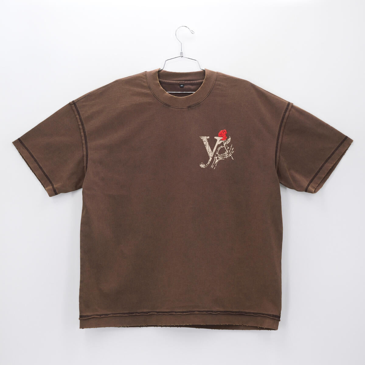 YID "FRESH POSSIBILITY INSIDE OUT" TEE RUST