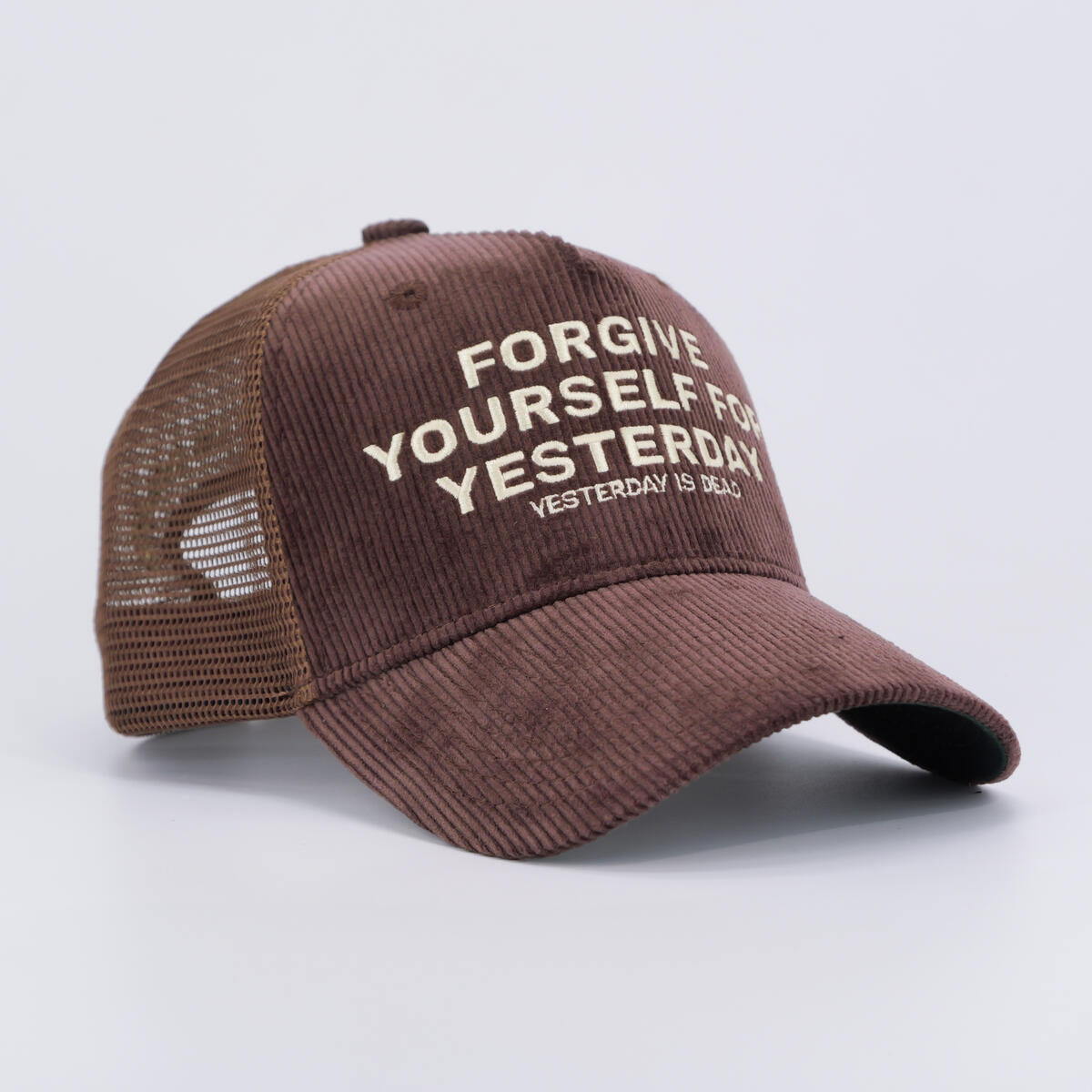 YID "MANTRA CORDUROY TRUCKER" SNAPBACK MOCHA