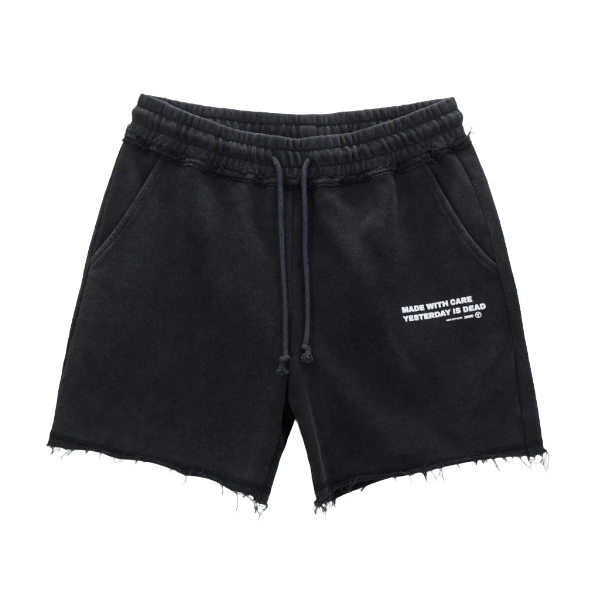 YID "MADE WITH CARE CORE" SHORTS CHARCOAL