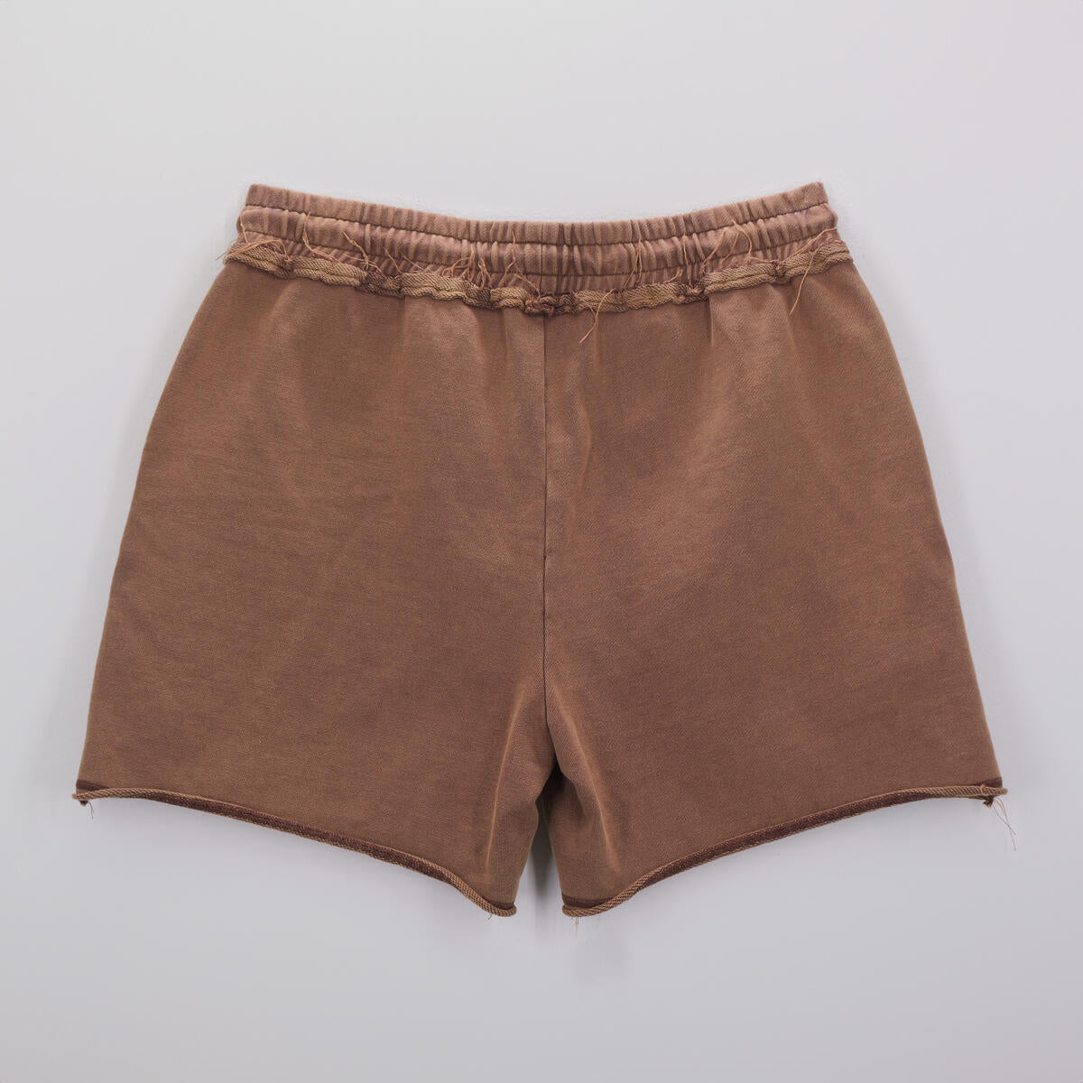 YID "MADE WITH CARE CORE" SHORTS RUST