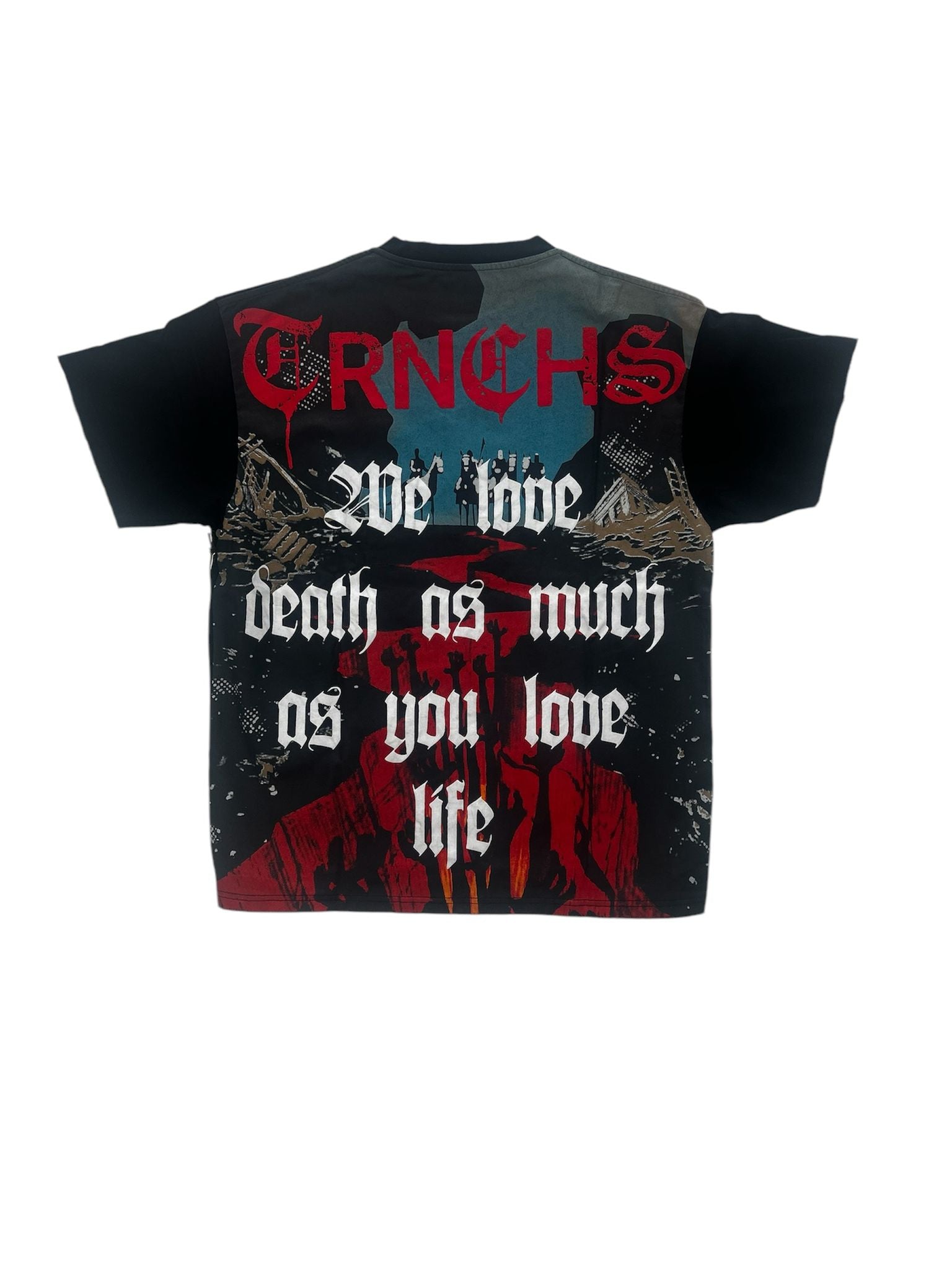 TRNCHS "KHANDAQ" BLACK TEE