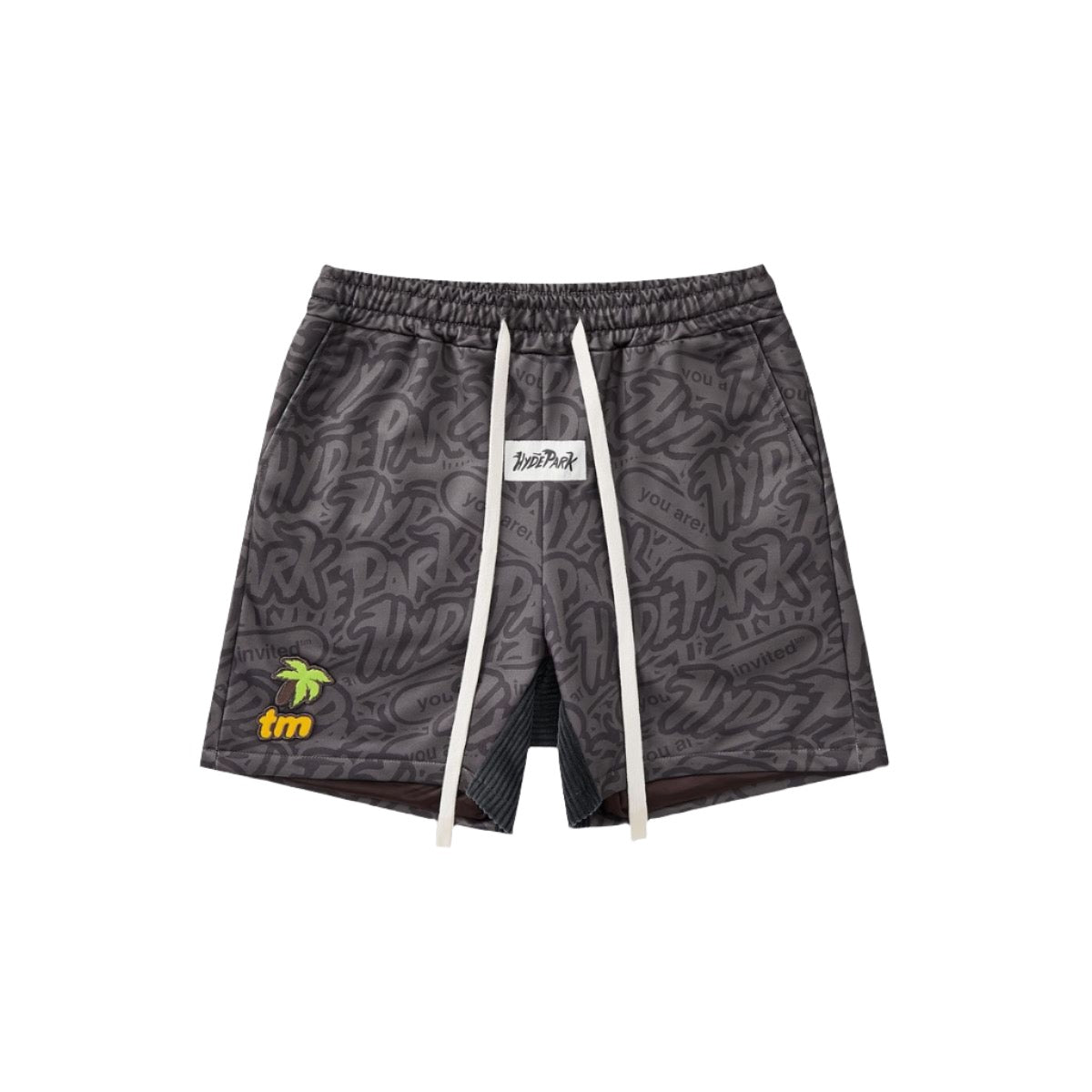 HYDE PARK "MASH UP THE WEEKEND" SHORTS BLACK SAND