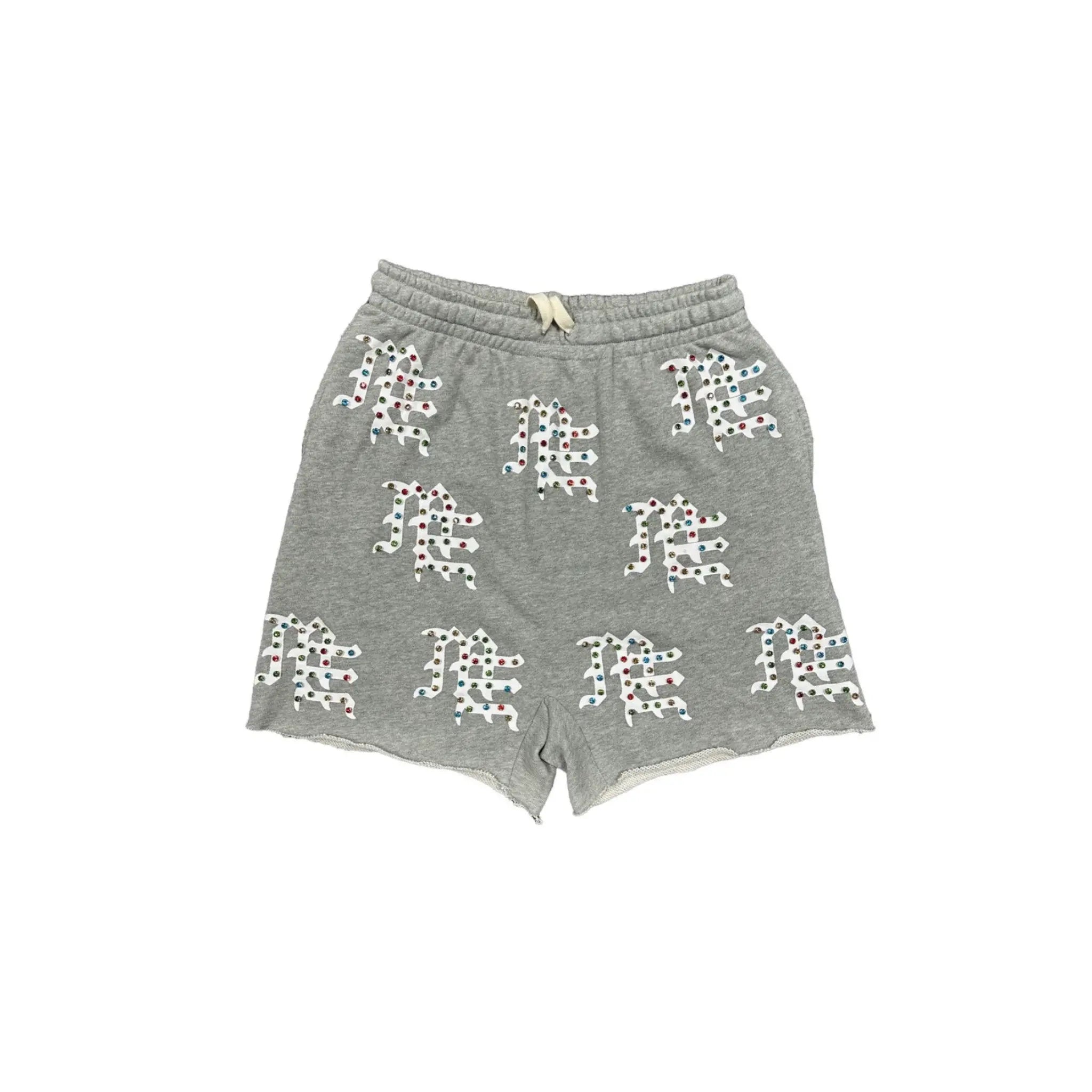 MIXED EMOTION "ME LOGO" SHORTS GRAY