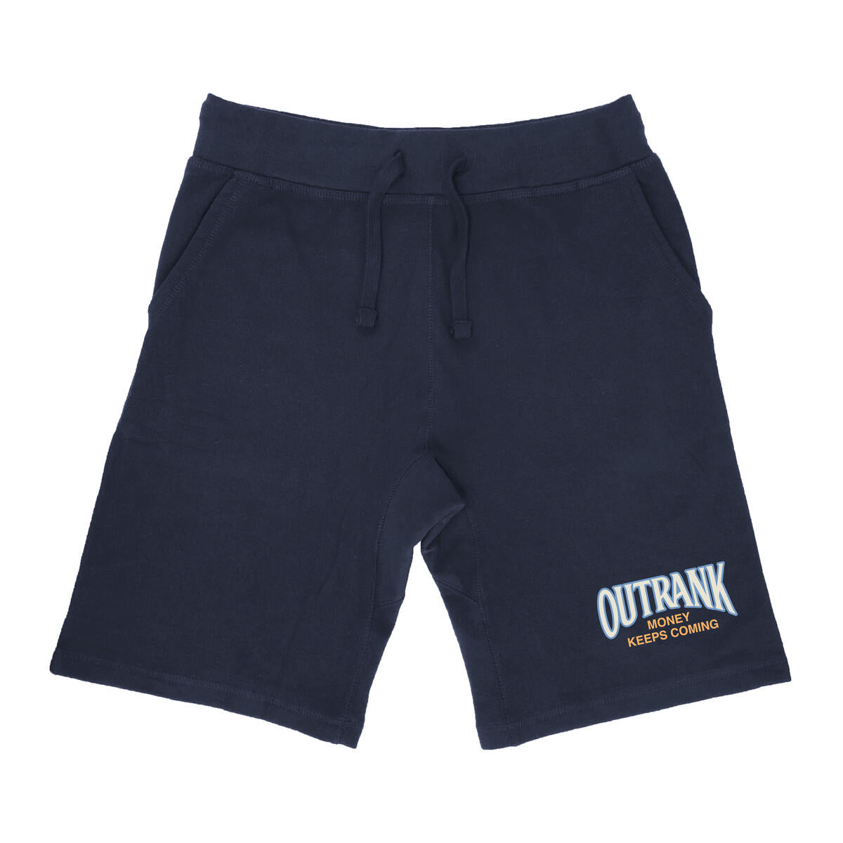 OUTRANK "MONEY KEEPS COMING" SHORTS NAVY