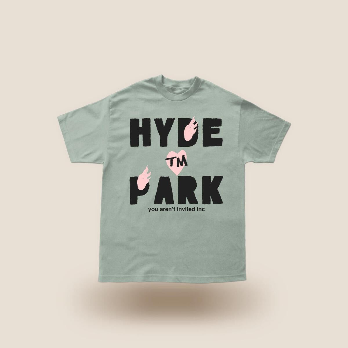 HYDE PARK "BLOCKBUSTER" OVERSIZED TEE OCEAN