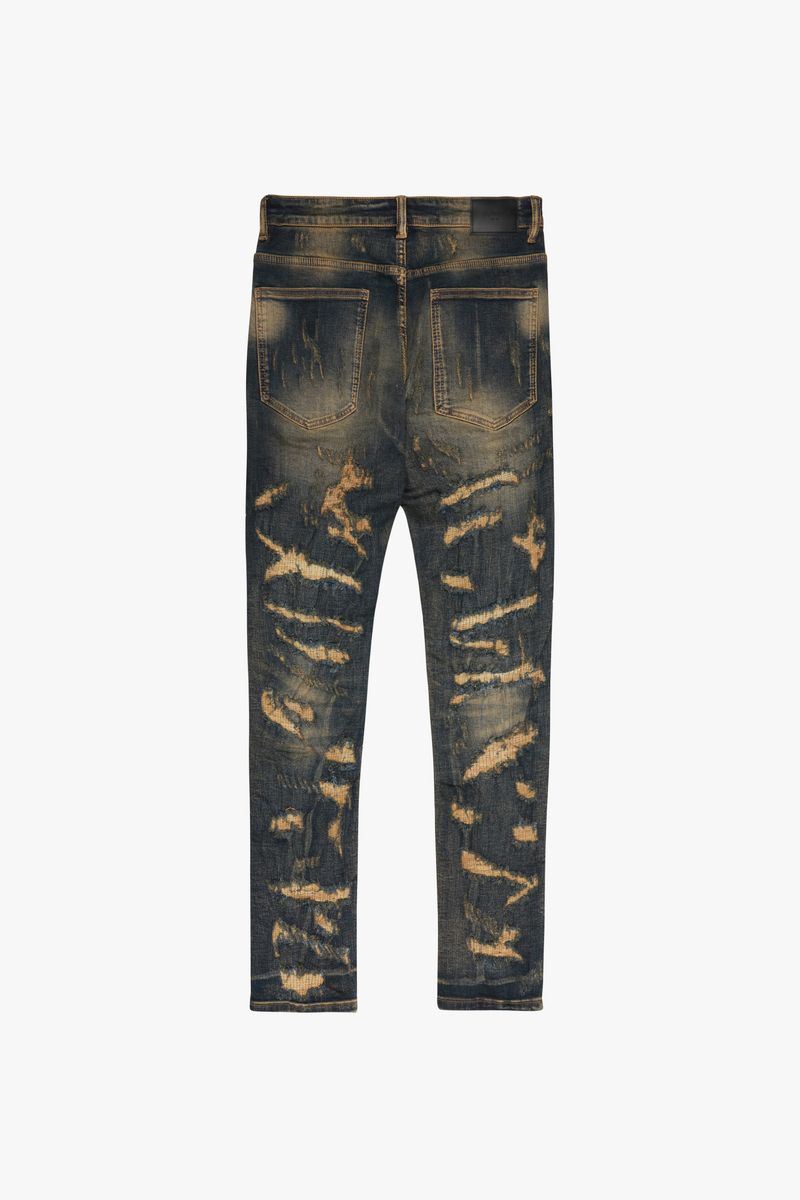 VALABASAS "PAYLOAD" SKINNY JEAN DARK VINTAGE WASH