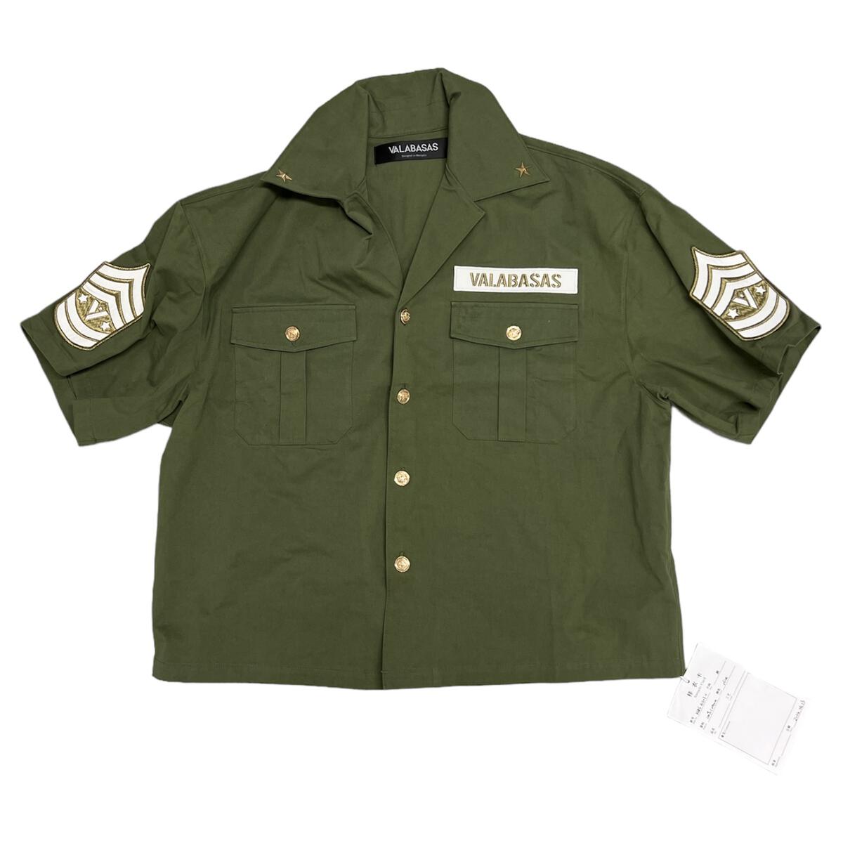 VALABASAS "THE REBBEL" BUTTON UP OLIVE