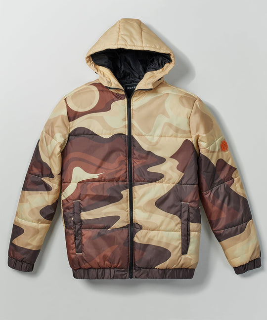 Reason MOUNTAINSCAPE Puffer Jacket