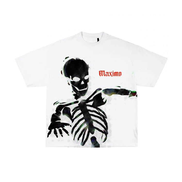 MAXIMO APPAREL "SKELETON" OVERSIZED TEE