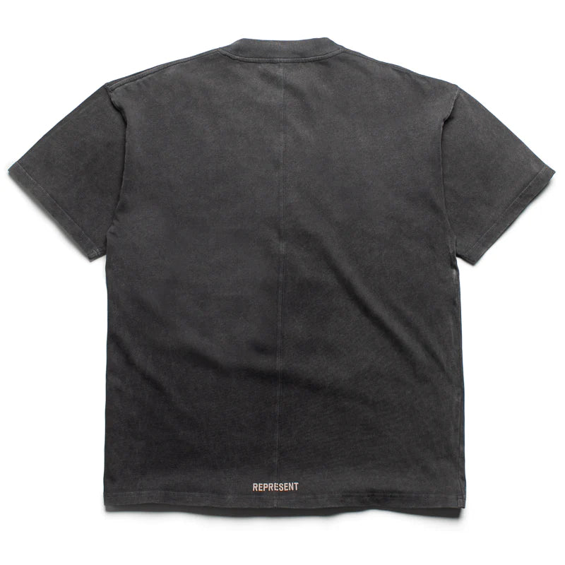 REPRESENT "SPIRITS MASCOT" OVERSIZED TEE AGED BLACK