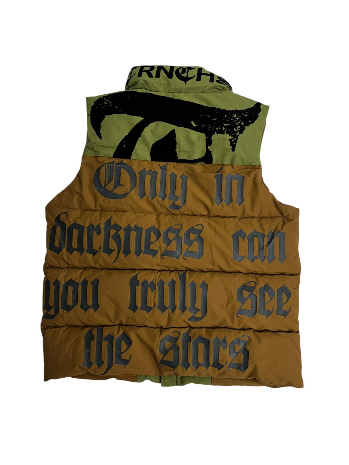 Trnchs "Aurora" Bubble Vest Olive/Brown