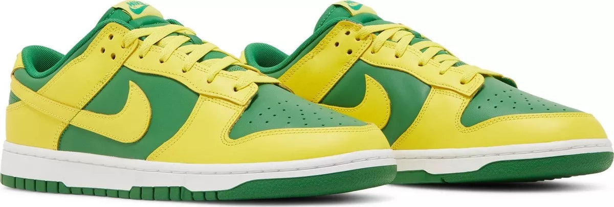 NIKE DUNK LOW RETRO BTTYS APPLE GREEN/YELLOW STRIKE SIZE 11