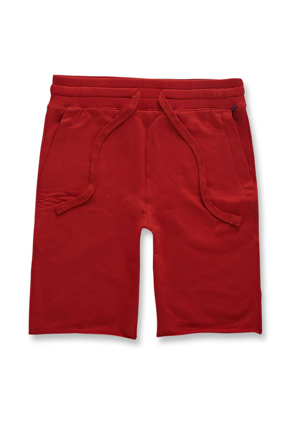 JORDAN CRAIG "PALMA FRENCH TERRY" SHORTS RED