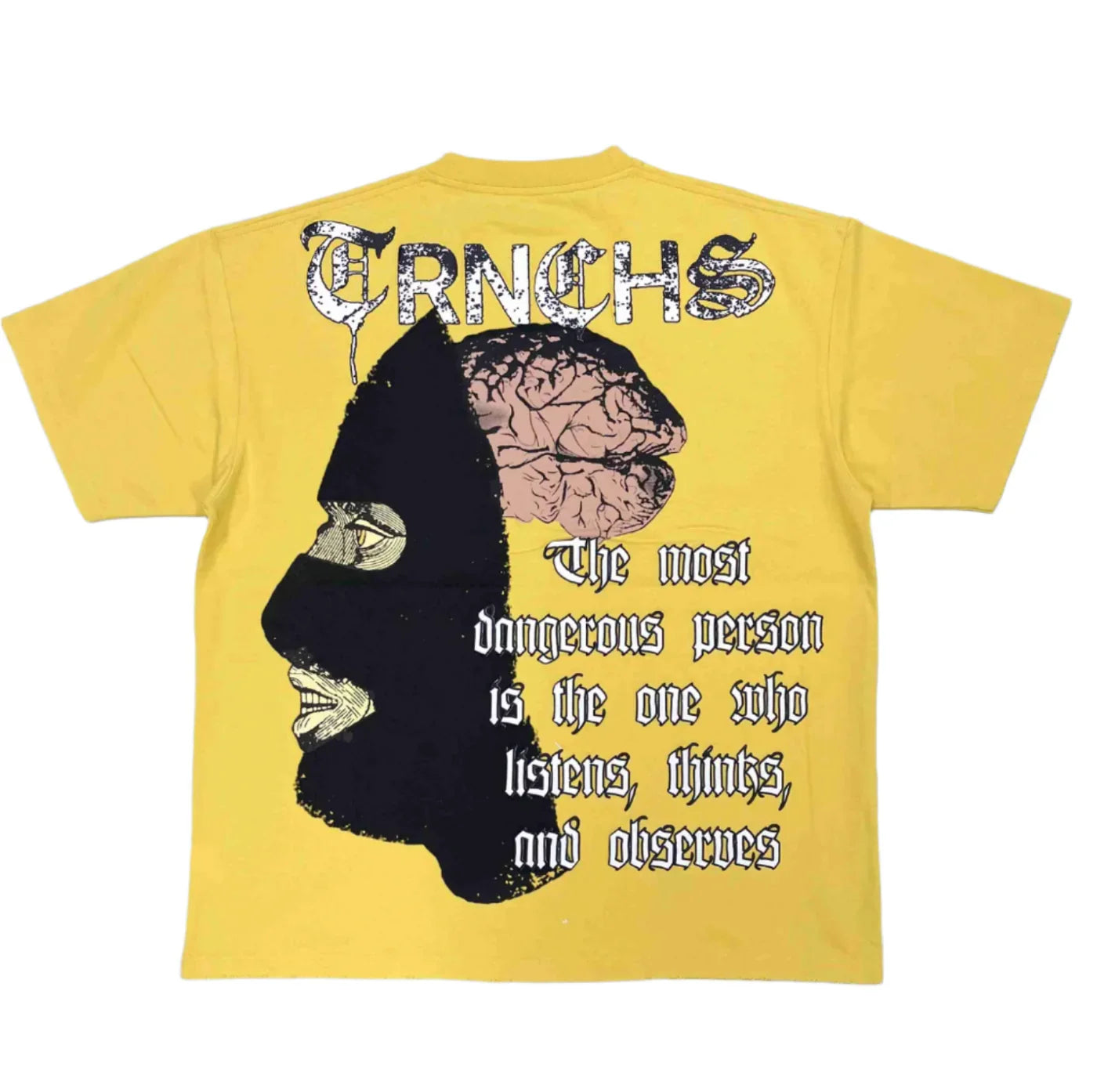 Trnchs "Dangerous" Tee Yellow