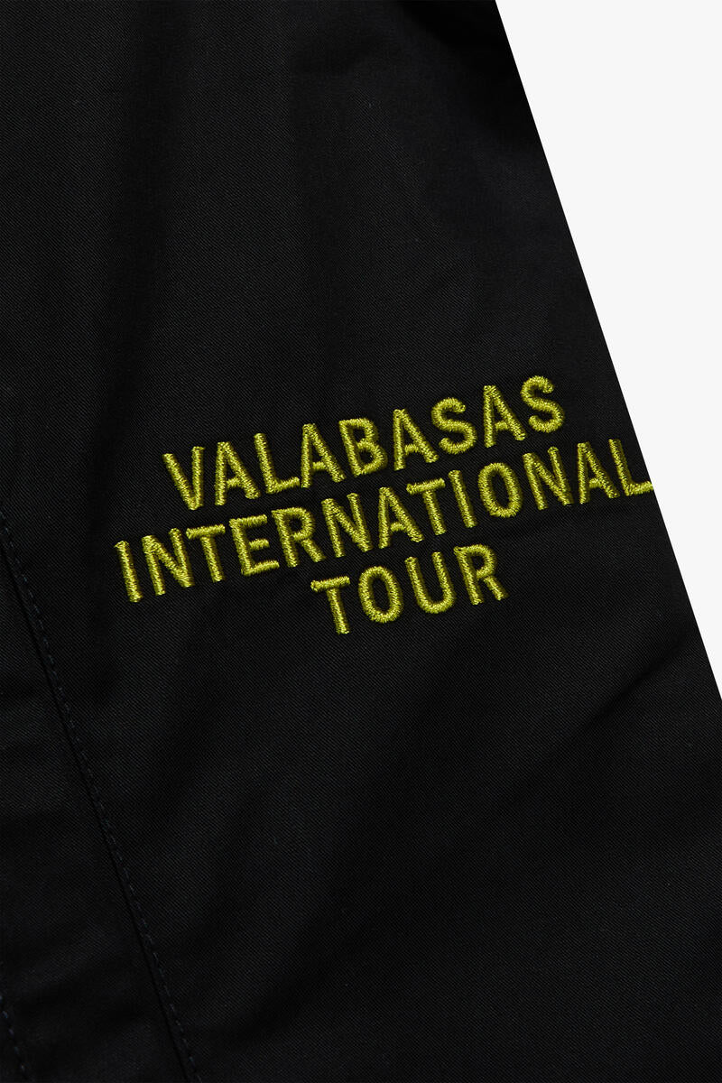 VALABASAS "TOUR" BUTTON UP BLACK