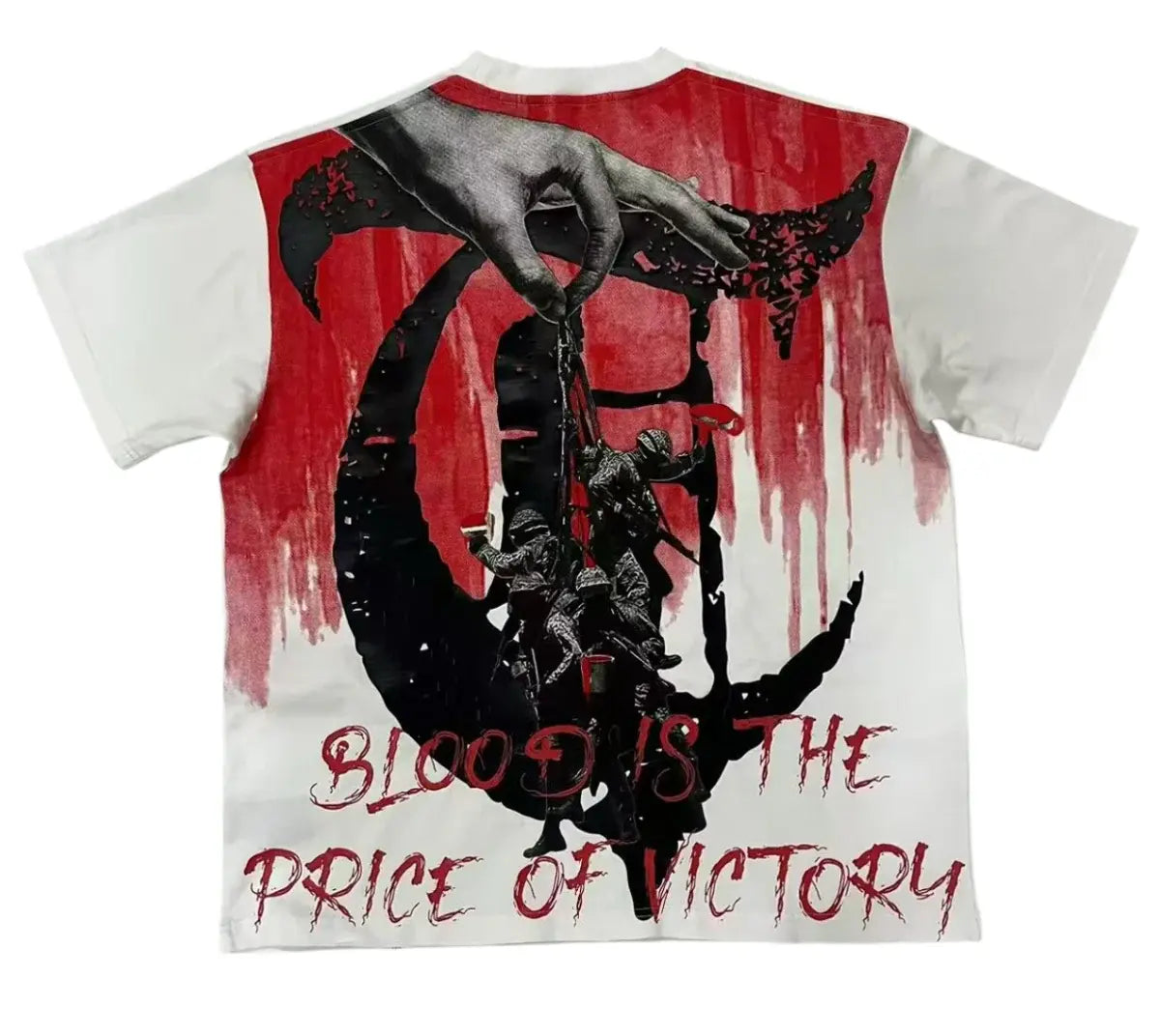Trnchs "Blood" Tee White